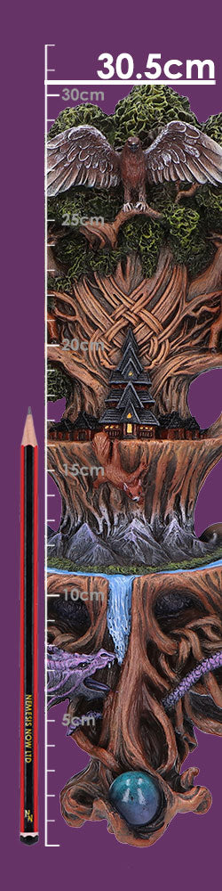 Yggdrasil Wall Plaque by Anne Stokes 30.5cm 9