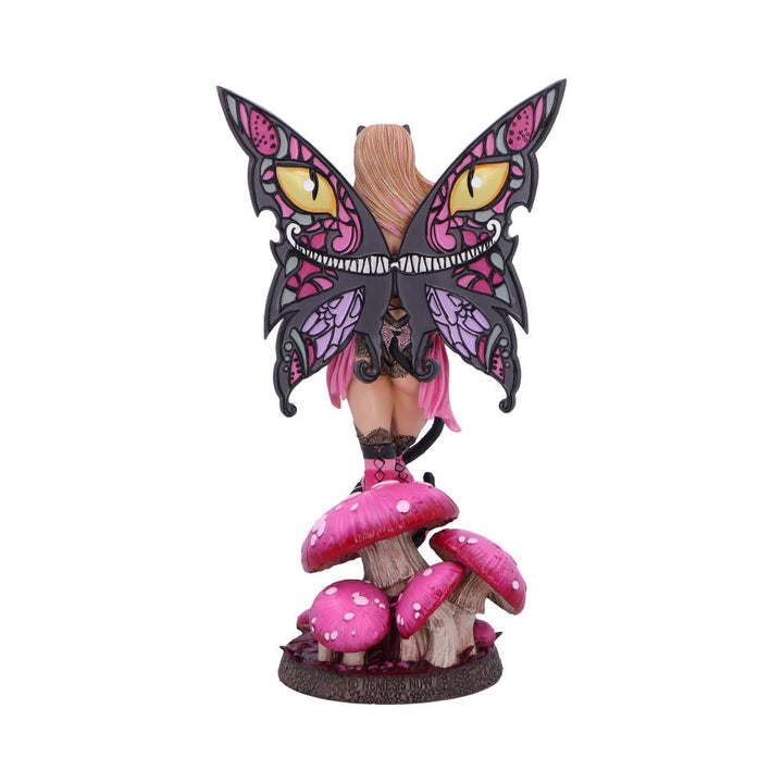 Cheshire Cat Wonderland Fairy 24cm Resin Statue 3