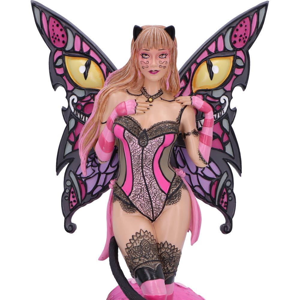 Cheshire Cat Wonderland Fairy 24cm Resin Statue 5