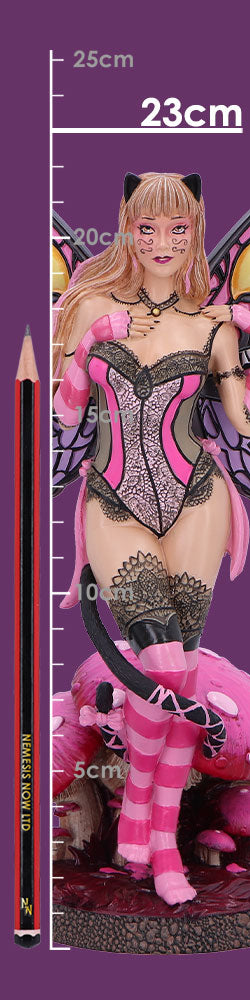 Cheshire Cat Wonderland Fairy 24cm Resin Statue 8