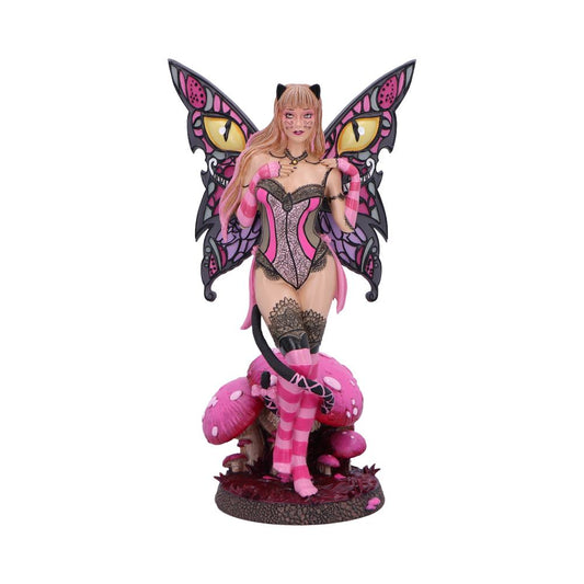 Cheshire Cat Wonderland Fairy 24cm Resin Statue 1