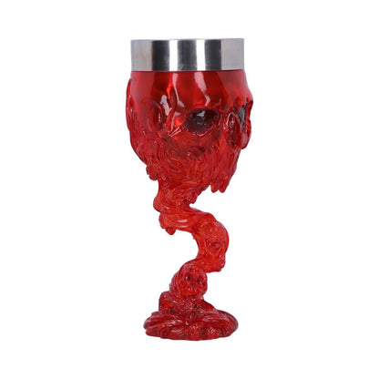 Soul Spirit Clear Red Skull Goblet Fire 19.3cm 4