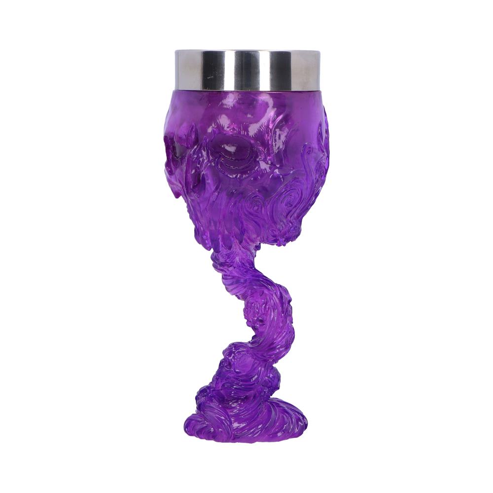 Soul Spirit Clear Purple Skull Goblet Magic 19.3cm Drinking Cup 2
