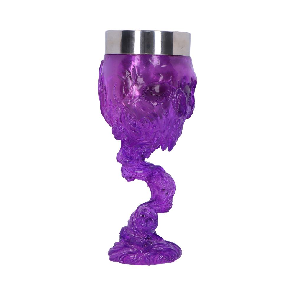 Soul Spirit Clear Purple Skull Goblet Magic 19.3cm Drinking Cup 4