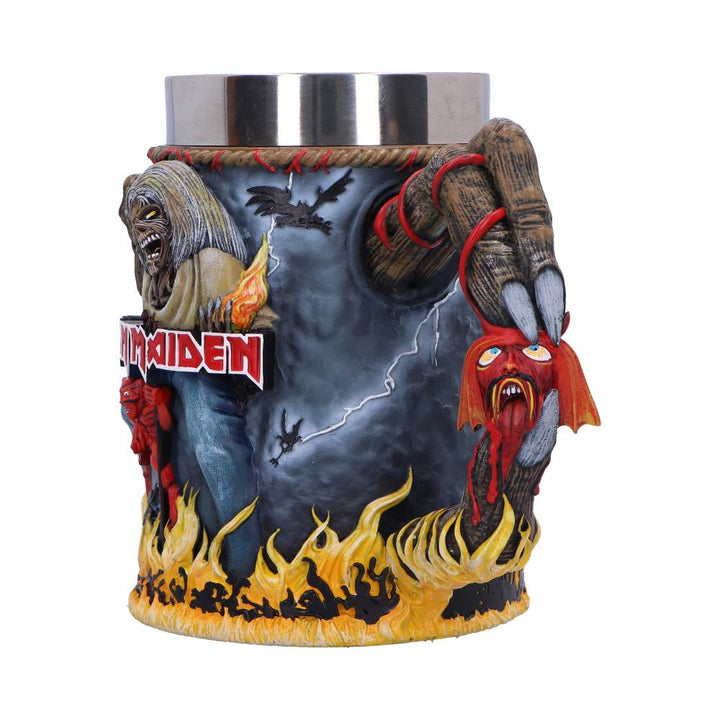 Iron Maiden The Number of Beast Album Tankard 16cm Officially Licensed Drinking Mug