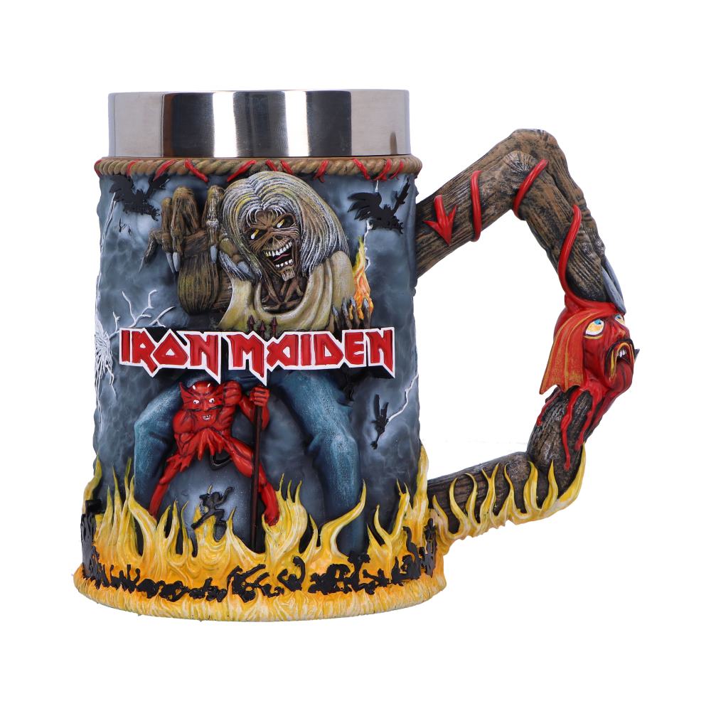 Iron Maiden The Number of Beast Album Tankard 16cm Officially Licensed Drinking Mug 1