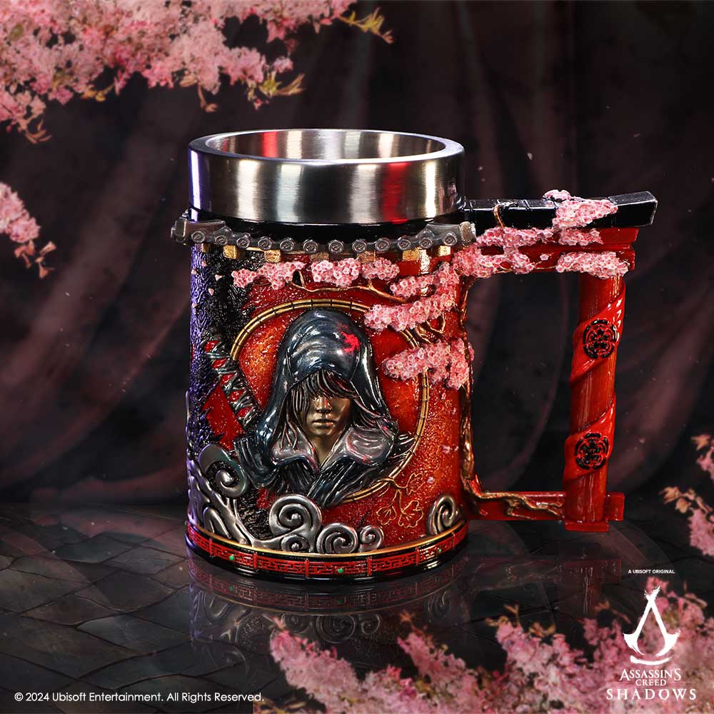 Assassins Creed Shadows Collectible Tankard 14.5cm Drinking Mug 8