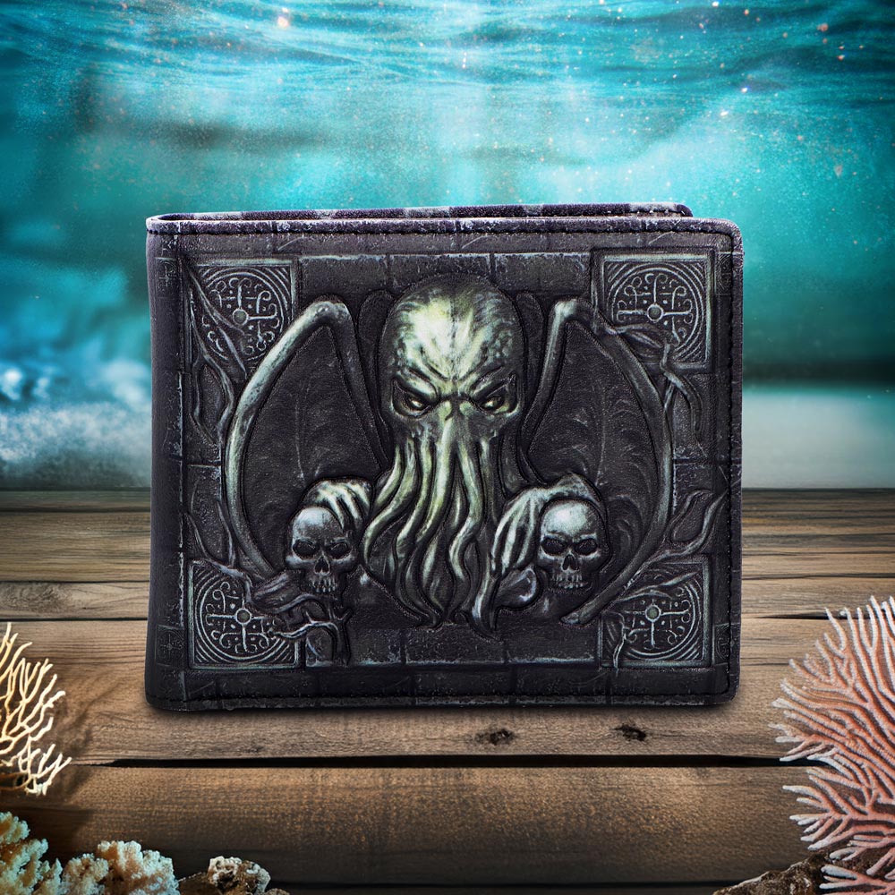 Dark Gothic Cthulhu Wallet 11cm 7