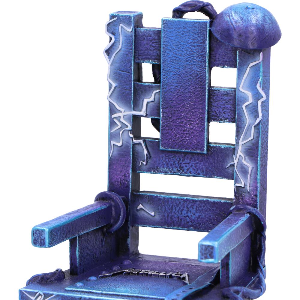 Metallica Ride the Lightning Blue Chair Ornament 15cm Officially Licensed 5