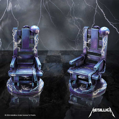 Metallica Ride the Lightning Blue Chair Ornament 15cm Officially Licensed 9