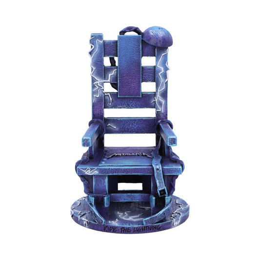 Metallica Ride the Lightning Blue Chair Ornament 15cm Officially Licensed 1