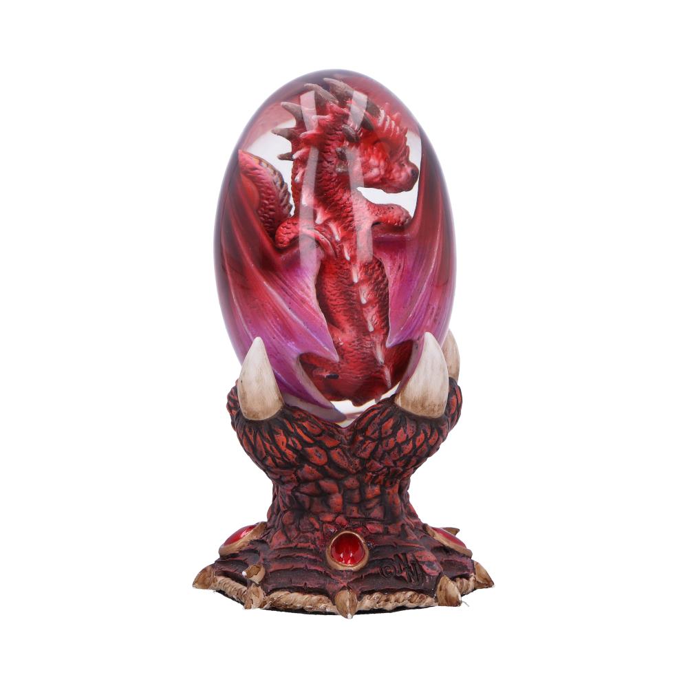 Elemental Dragonlings Fire Dragon in Clear Egg 12cm 3