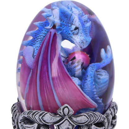 Elemental Dragonlings Water Dragon in Clear Egg 11cm 5