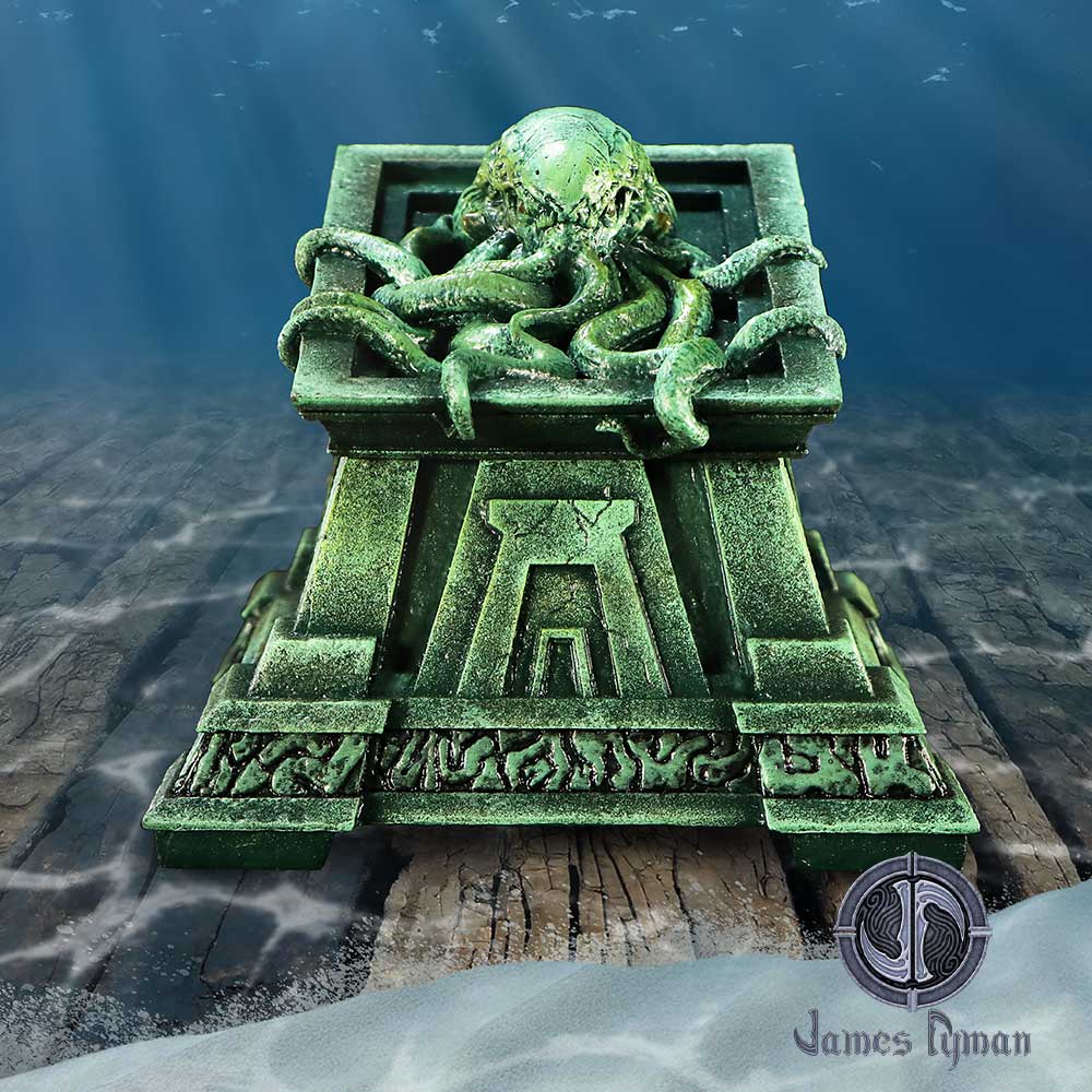Crypt of Cthulhu Gothic Box By James Ryman 13cm 7