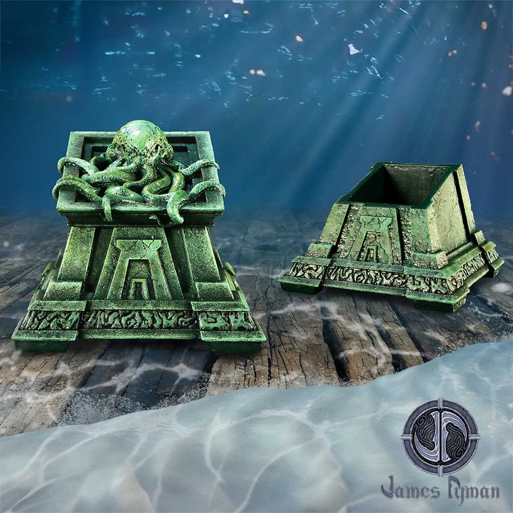 Crypt of Cthulhu Gothic Box By James Ryman 13cm 8