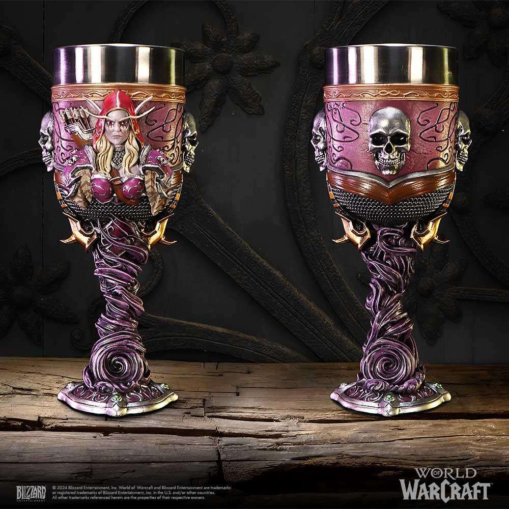 World of Warcraft Sylvanas Windrunner Collectible Goblet 19.5cm Drinking Cup 8