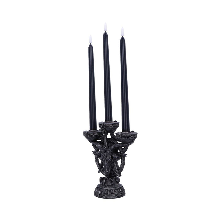 Baphomets Radiance Candelabra with LED Candles 46cm 2