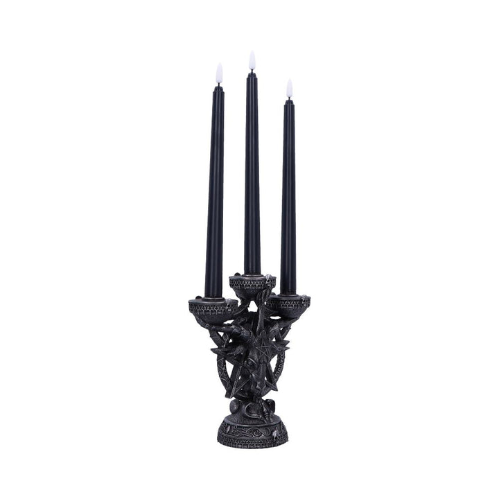 Baphomets Radiance Candelabra with LED Candles 46cm 4