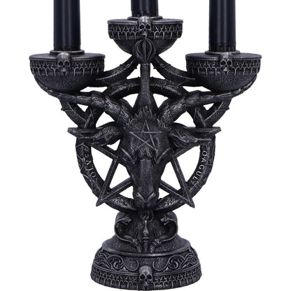 Baphomets Radiance Candelabra with LED Candles 46cm 5