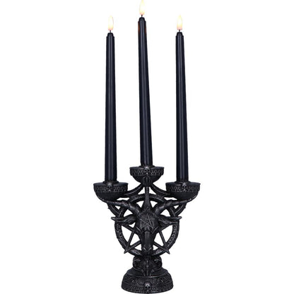 Baphomets Radiance Candelabra with LED Candles 46cm 6