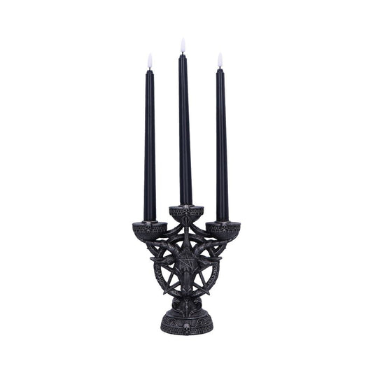 Baphomets Radiance Candelabra with LED Candles 46cm 1