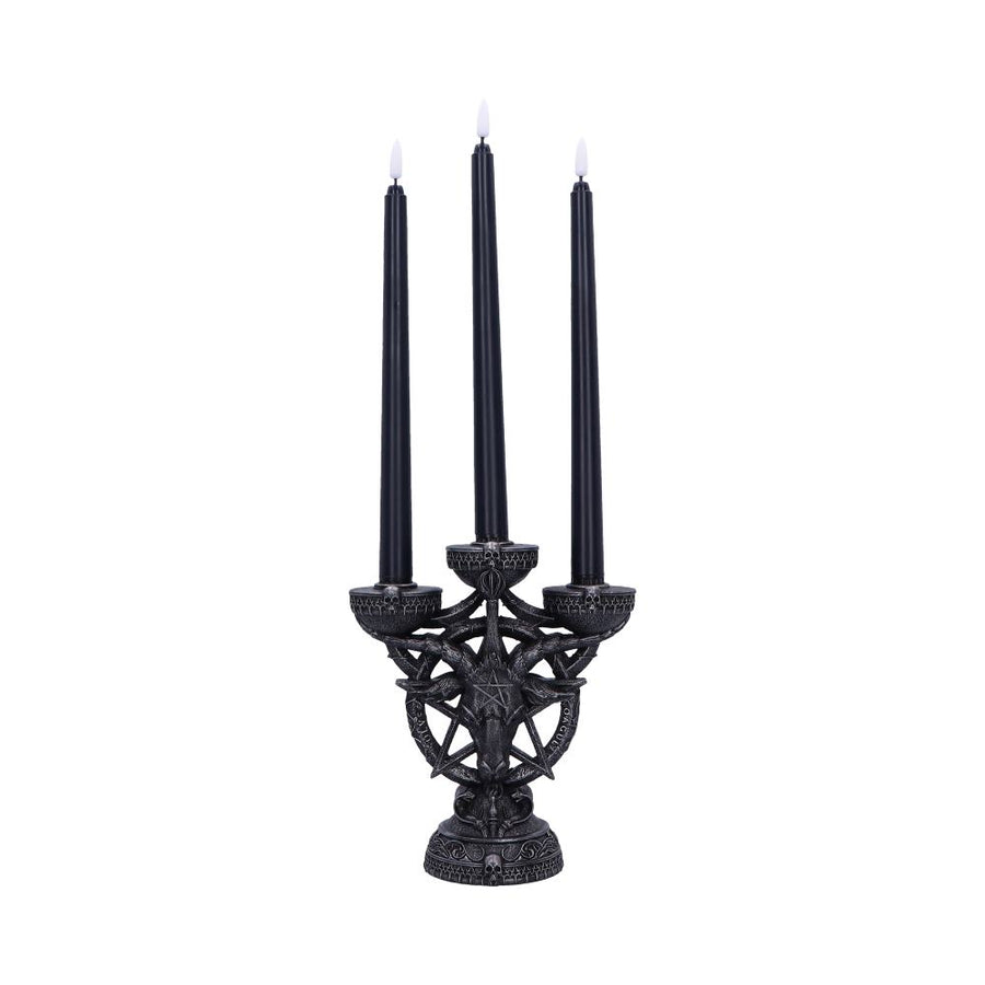 Baphomets Radiance Candelabra with LED Candles 46cm 1