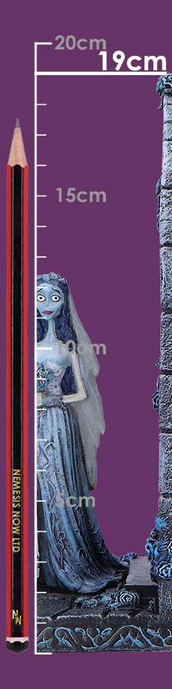Corpse Bride Emily and Victoria Resin Bookends 19cm 9