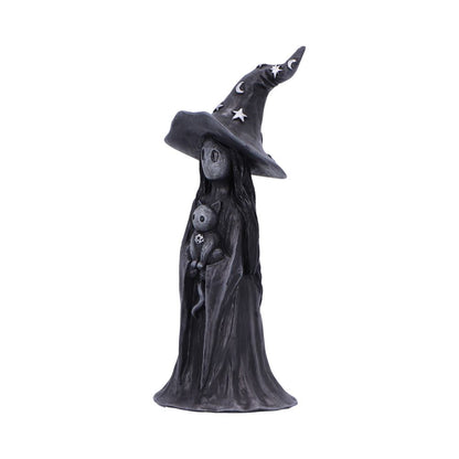 Little Souls Glimmer Witch with Cat Figurine 12.3cm 2