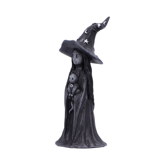 Little Souls Glimmer Witch with Cat Figurine 12.3cm 2