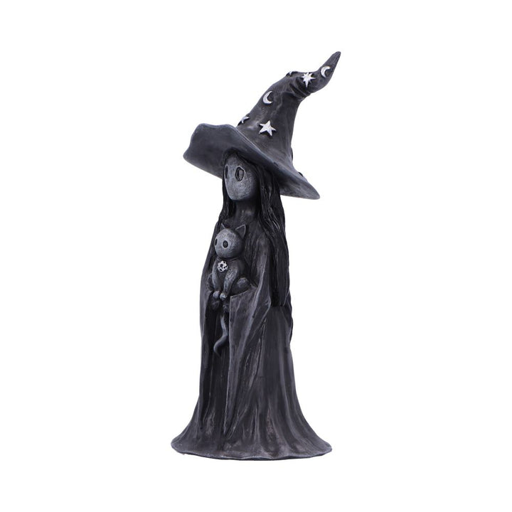 Little Souls Glimmer Witch with Cat Figurine 12.3cm 2