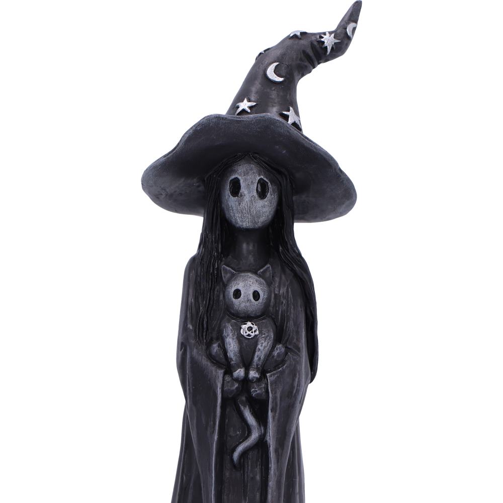 Little Souls Glimmer Witch with Cat Figurine 12.3cm 5