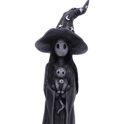 Little Souls Glimmer Witch with Cat Figurine 12.3cm 5