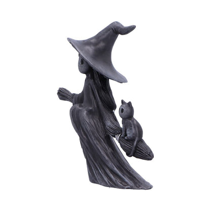 Little Souls Beam Witch on Broom Figurine 12.7cm 3