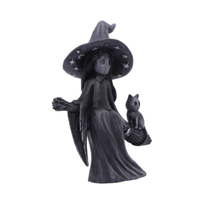 Little Souls Beam Witch on Broom Figurine 12.7cm 2
