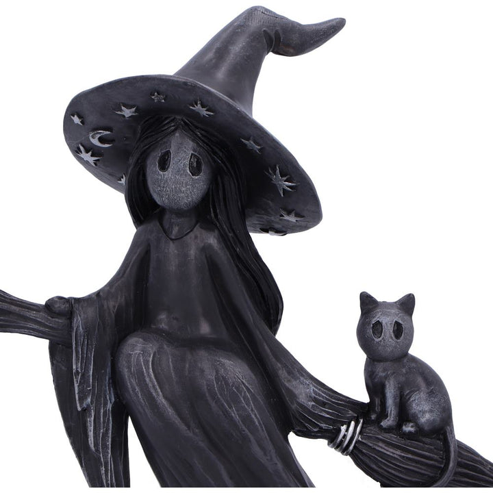Little Souls Beam Witch on Broom Figurine 12.7cm 5