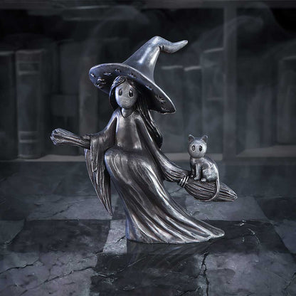 Little Souls Beam Witch on Broom Figurine 12.7cm 7