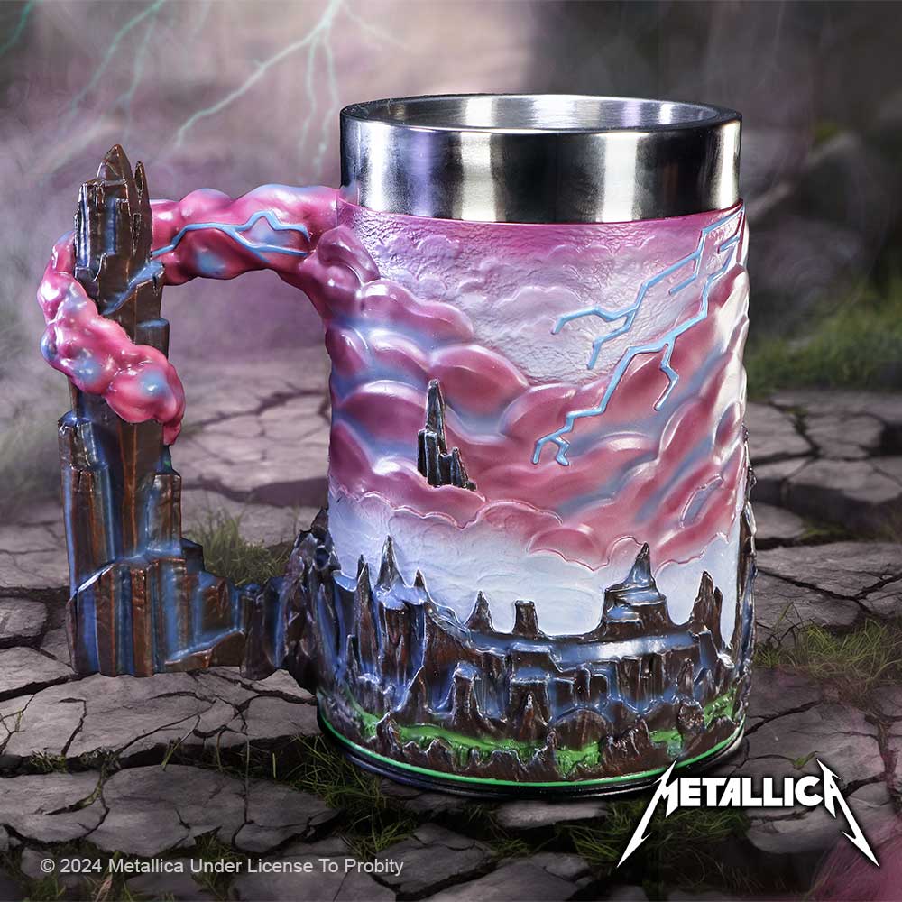 Metallica Creeping Death Artwork Inspired Tankard 18cm Officially Licensed 8