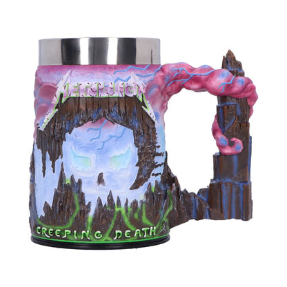 Metallica Creeping Death Artwork Inspired Tankard 18cm Officially Licensed 1