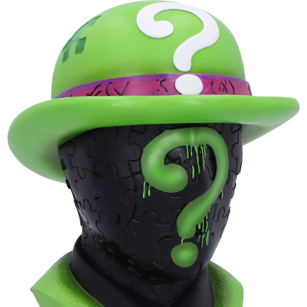 DC Batman Riddler Hat Box in Green 14.5cm 5