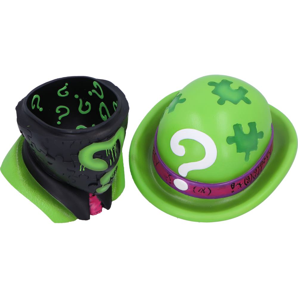 DC Batman Riddler Hat Box in Green 14.5cm 6