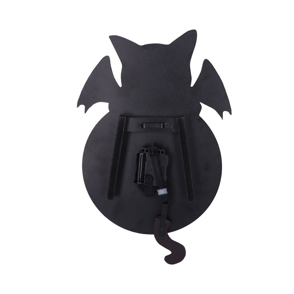 Cult Cuties Malpuss Wall Hanging Clock with Swinging Tail Tickin 41cm 3
