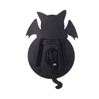 Cult Cuties Malpuss Wall Hanging Clock with Swinging Tail Tickin 41cm 3