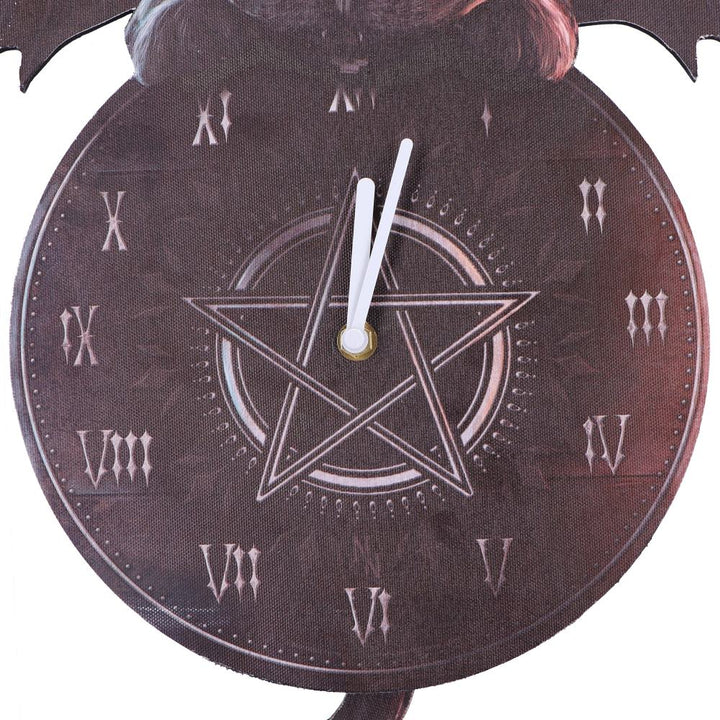 Cult Cuties Malpuss Wall Hanging Clock with Swinging Tail Tickin 41cm 6