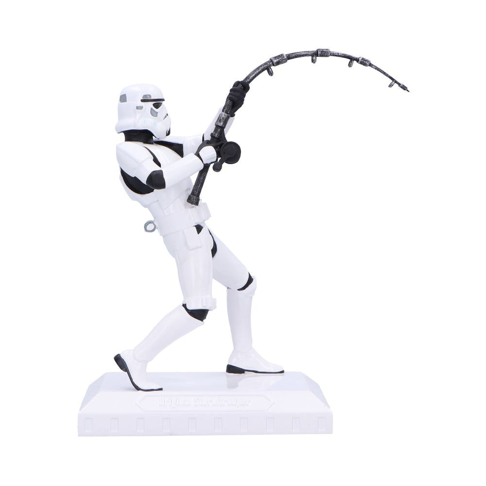Original Stormtrooper What a Catch Fishing Figurine 16.5cm Resin Statue 1