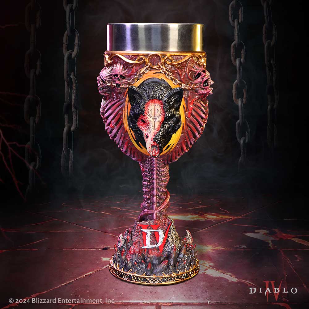 Diablo IV Mephisto The Lord of Hatred Inspired Goblet 19.5cm Drinking Mug 7