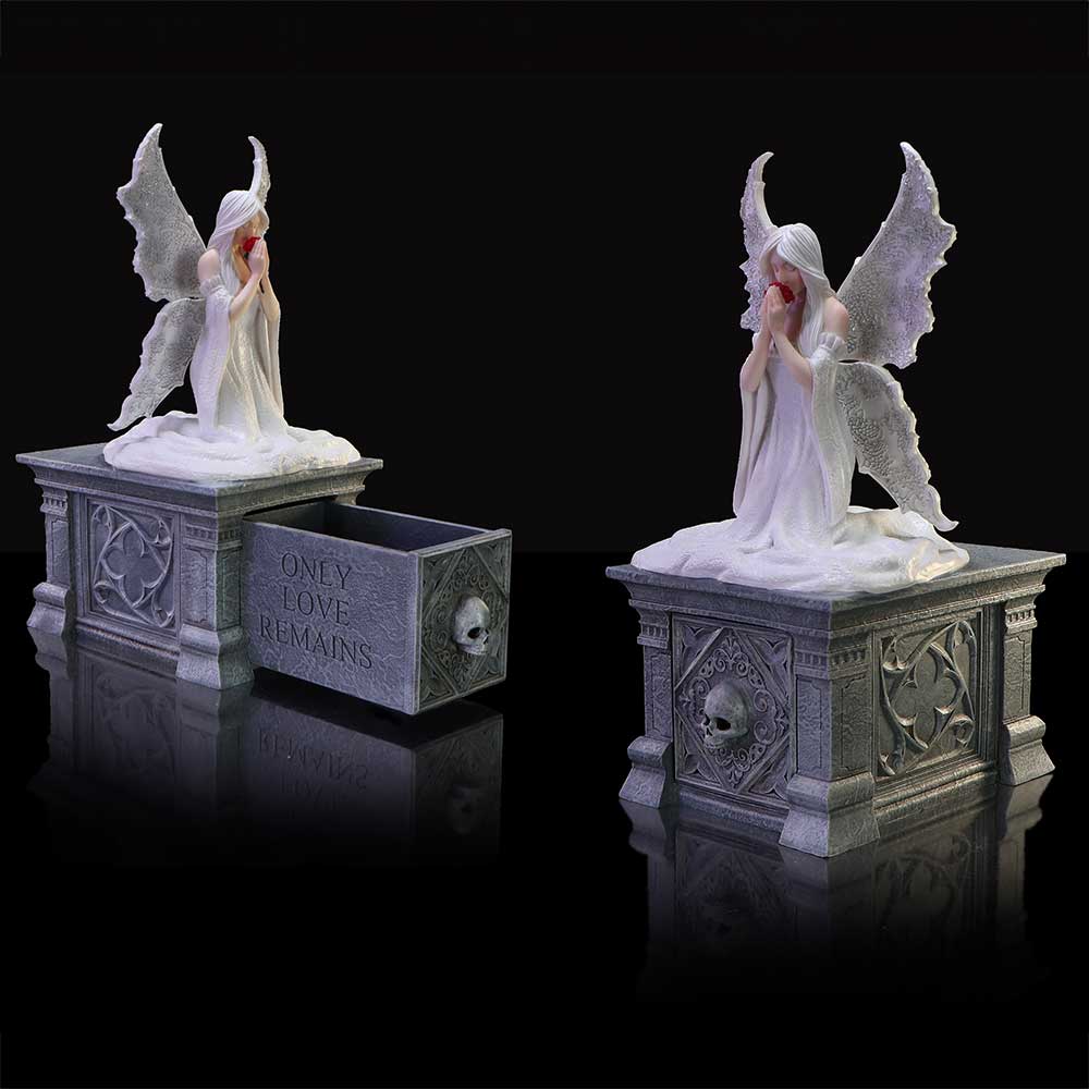 Only Love Remains Fairy Figurine Storage Box 20.3cm by Anne Stokes 8