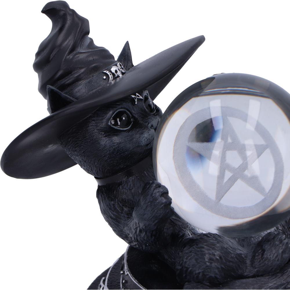 Cult Cuties Purrah Witch Cat Ornament Holding a Crystal Ball Purrahs Fortune 12.2cm 4