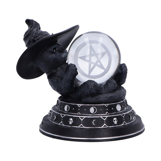 Cult Cuties Purrah Witch Cat Ornament Holding a Crystal Ball Purrahs Fortune 12.2cm 1