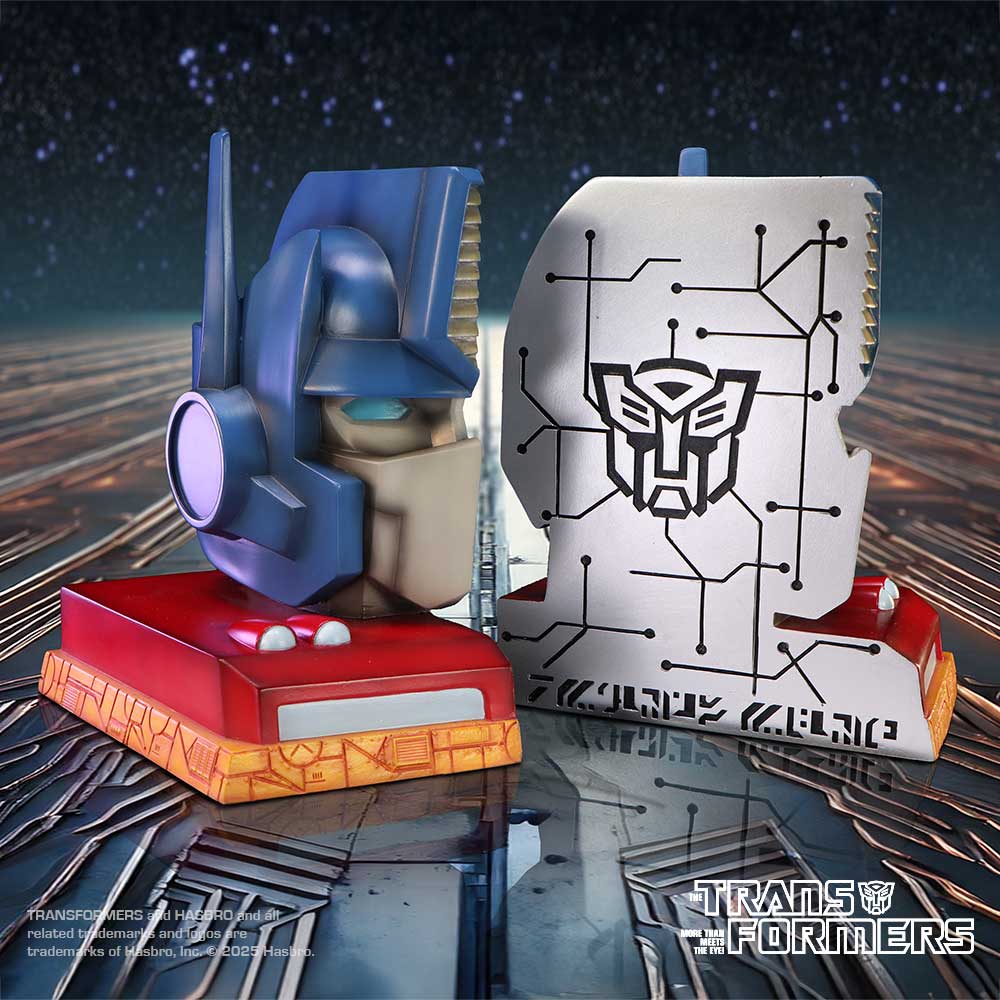 Transformers Optimus Prime Bookends 20cm 9