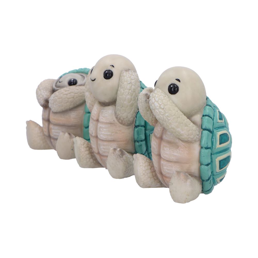 Three Wise Tortoises Figurines 8cm 2